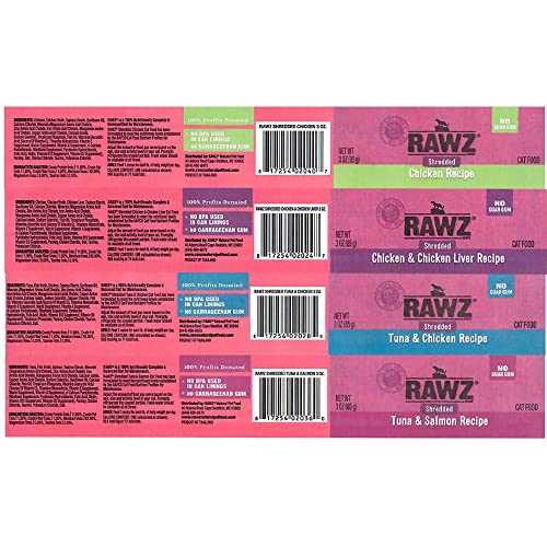 Shredded Grain Free Cat Wet Food 3oz Cans 18 Count Chicken V877