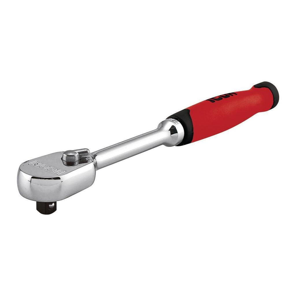 1/4 in. Drive Low-Profile Ratchet with Comfort Grip U63849