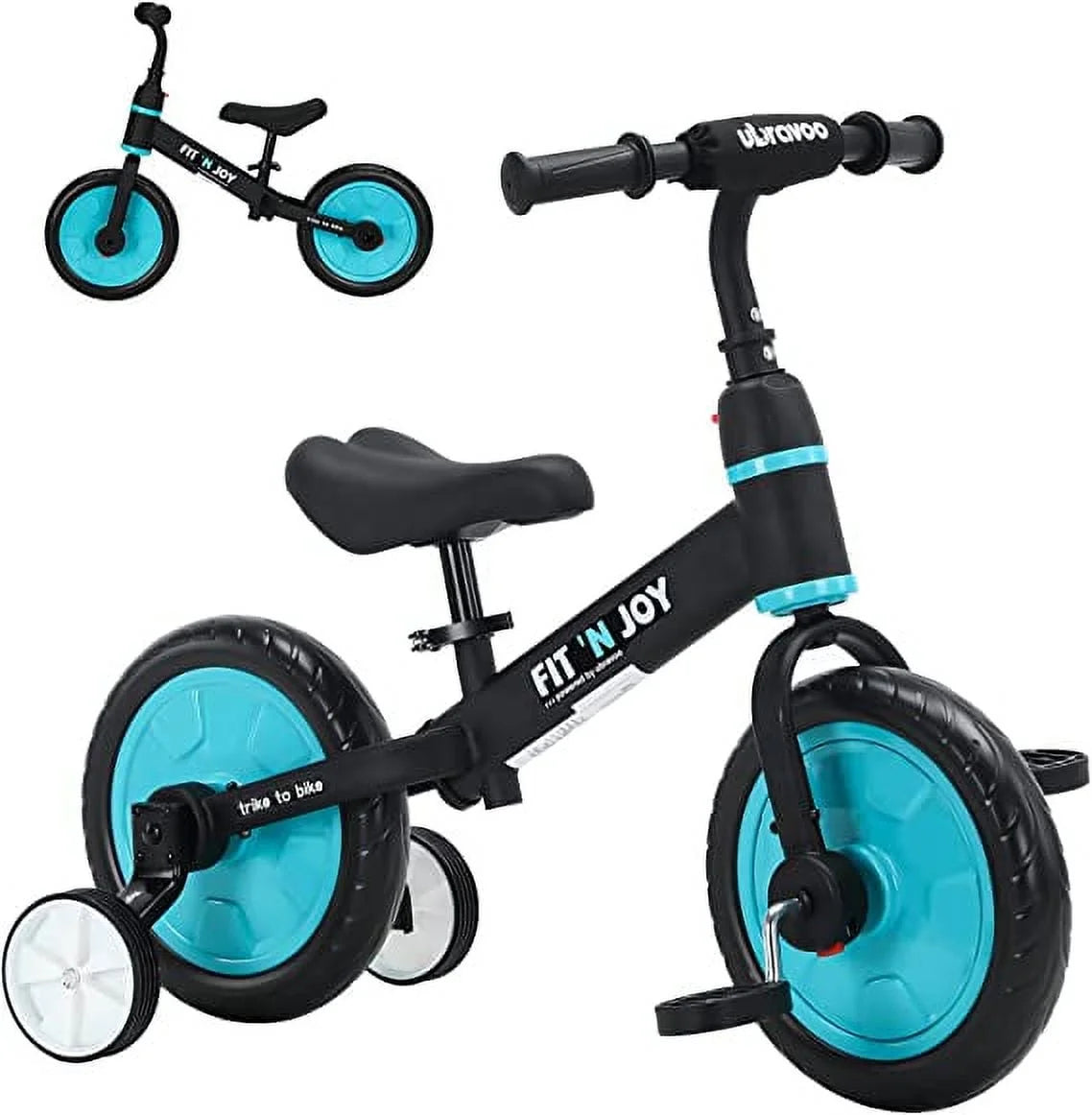 Blue 4-in-1 Toddler Balance Bike Z90774