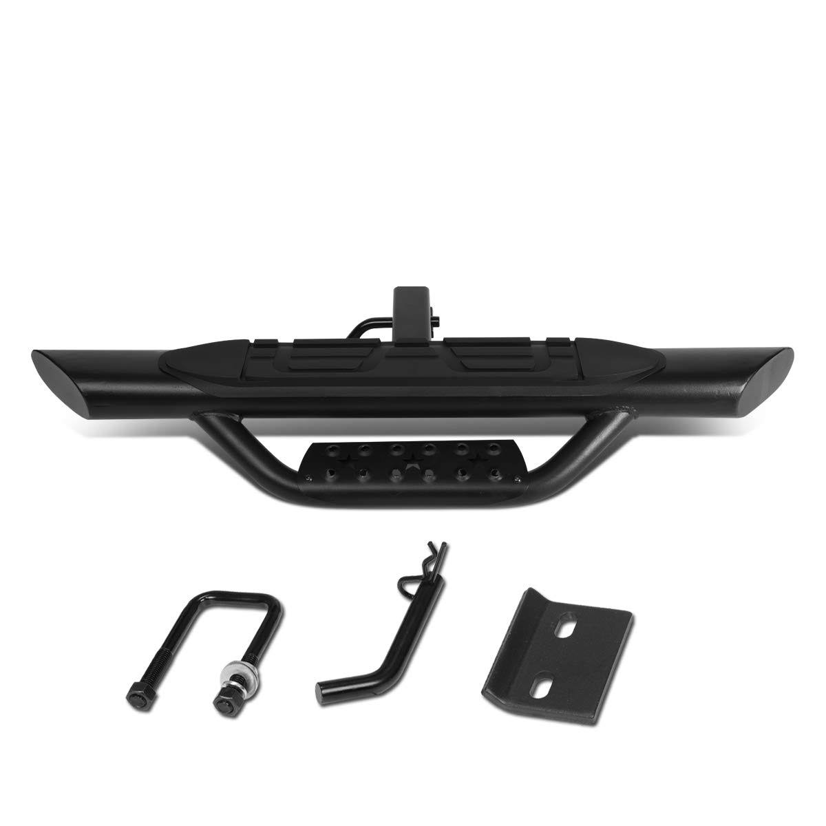 Black 2 inch Receiver Heavy Duty Steel Towing Hitch Step Bar V732