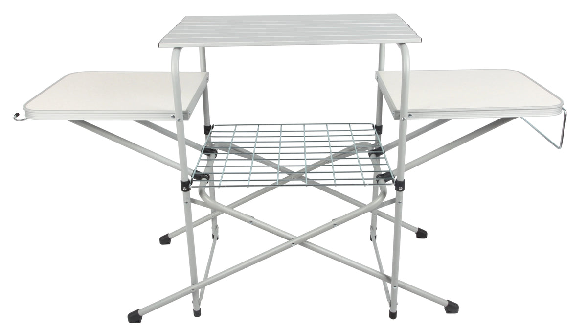 Camp Kitchen Cooking Stand with Three Table Tops Y17911