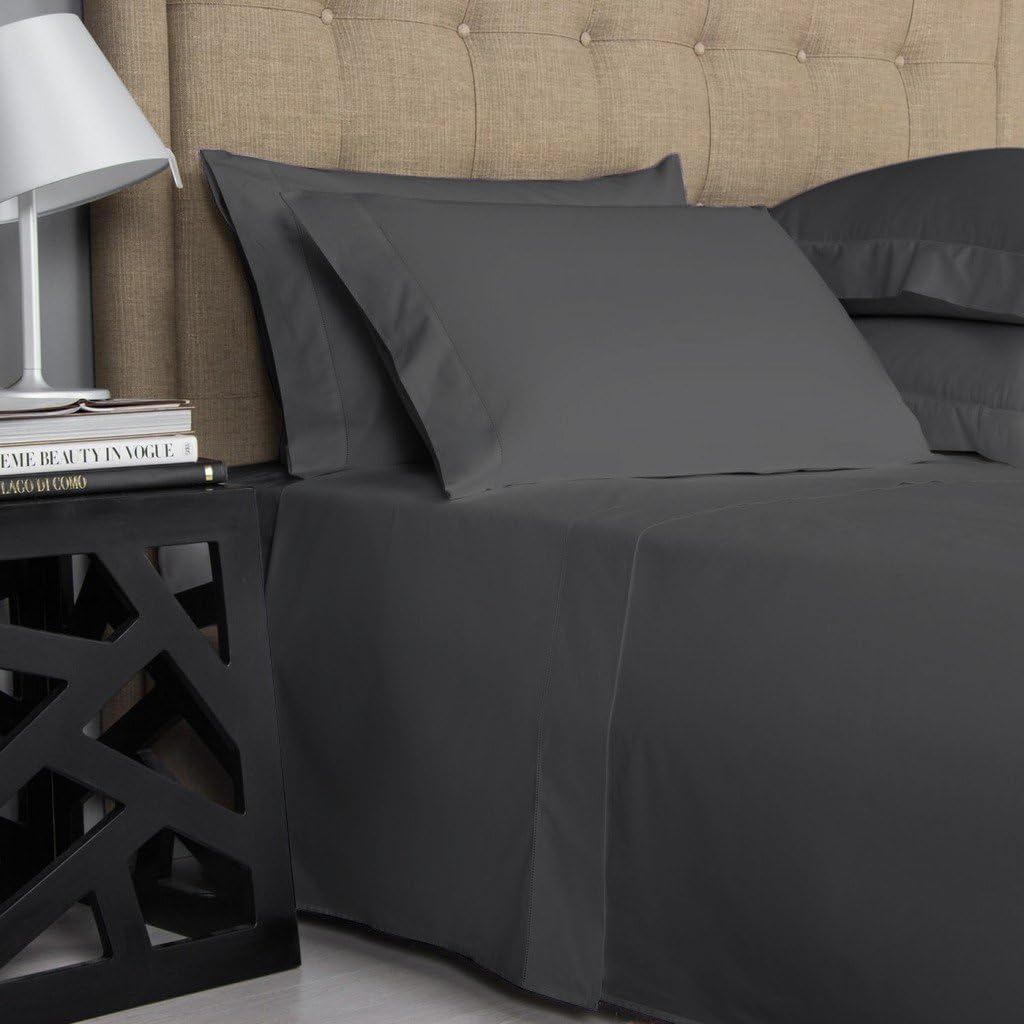100% Cotton 4 Pc California King Size Sheet Set Q2255