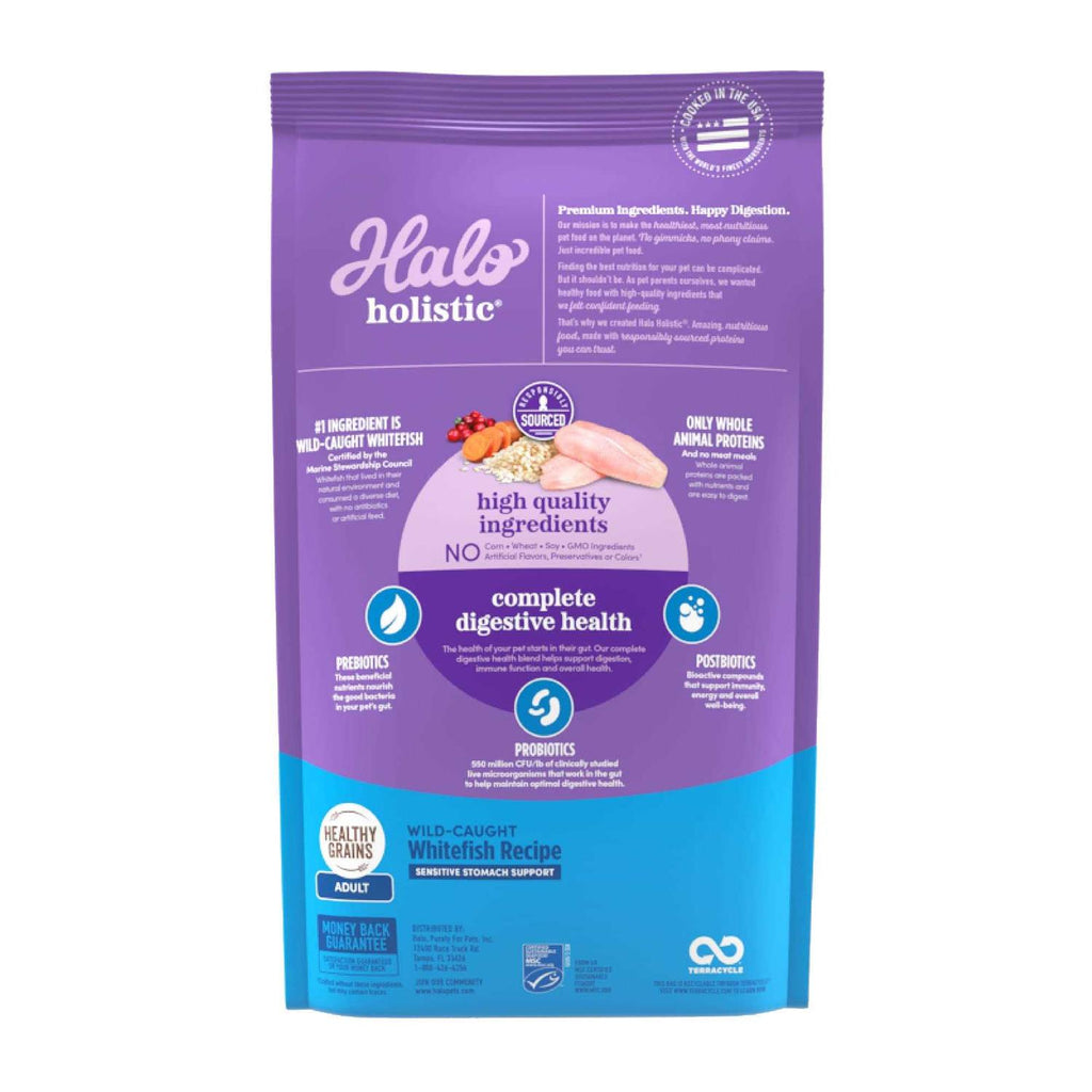 Seafood Sensitive Stomach Dry Cat Food Q3725