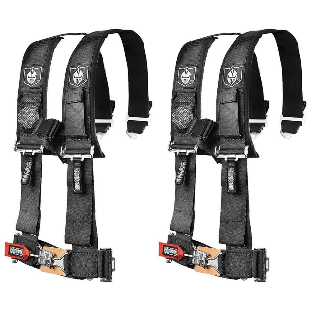 Black 4 Point Harness 2" Straps 2 Pack T586627
