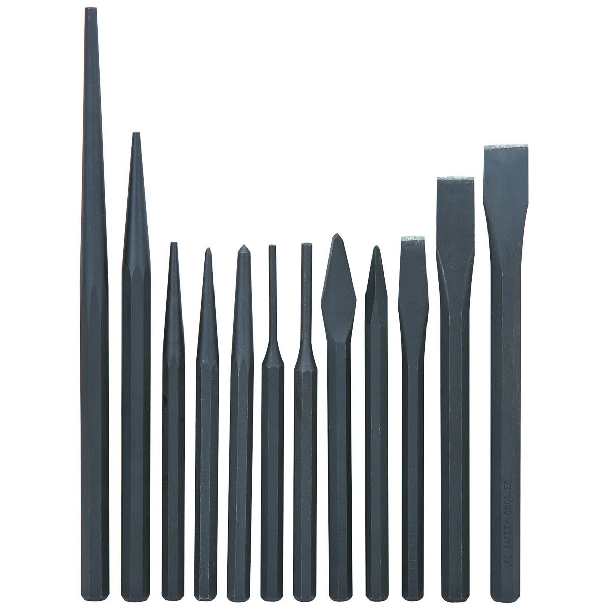 Punch and Chisel Set, 12-Piece C6768
