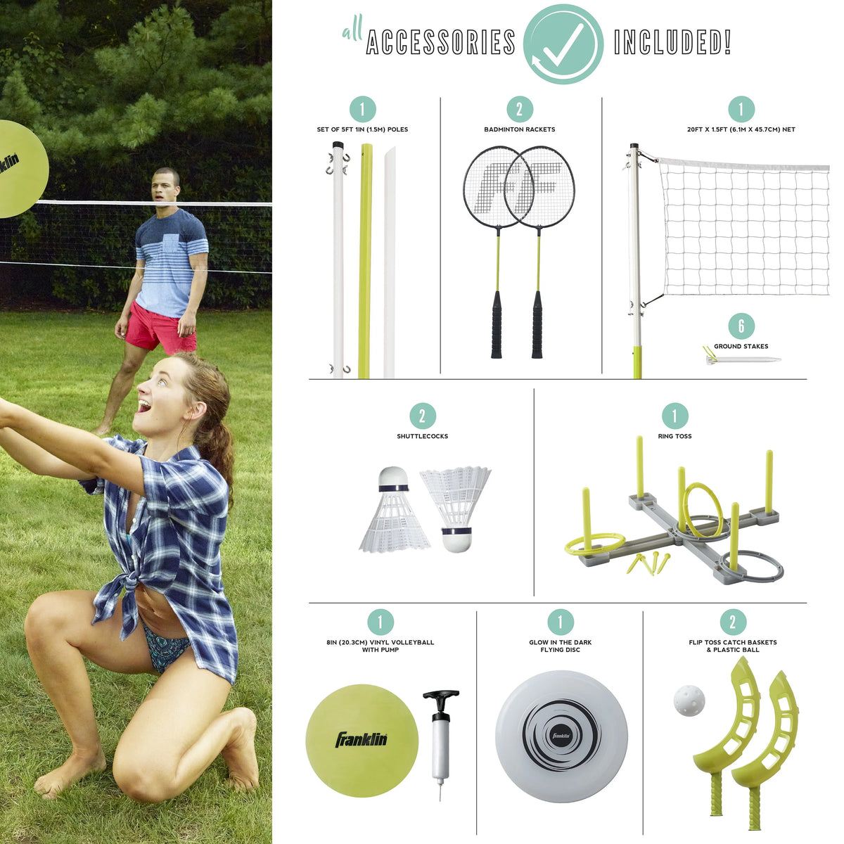 Outdoor Games Combo Set G333