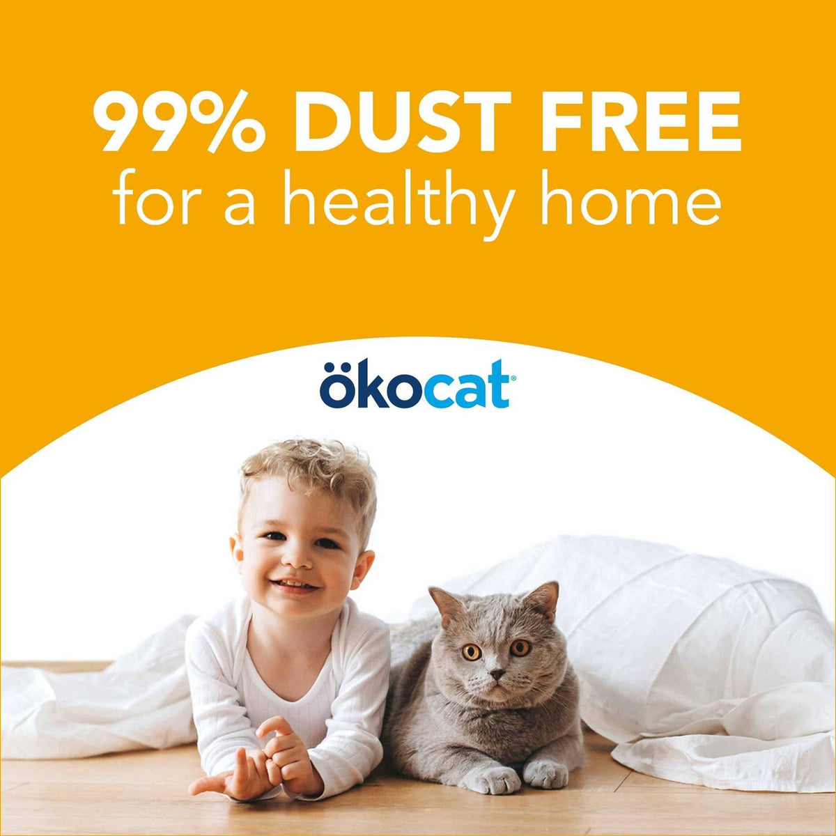 Unscented Clumping Wood Cat Litter F76399