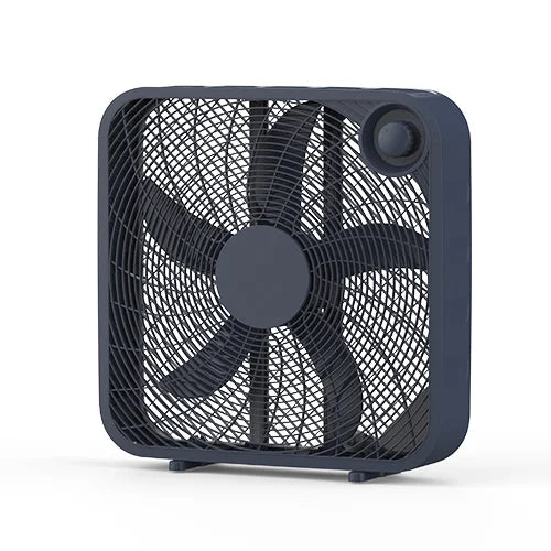 Black 3-Speed Portable Box Fan K3172