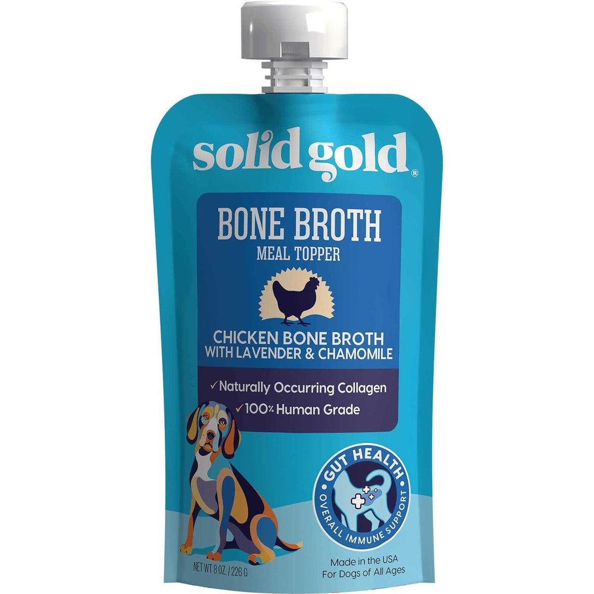 Chicken Bone Broth Dog Food Topper W5847