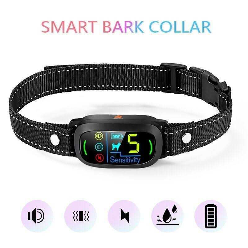 Waterproof Automatic Anti bark Dog Collar C4103