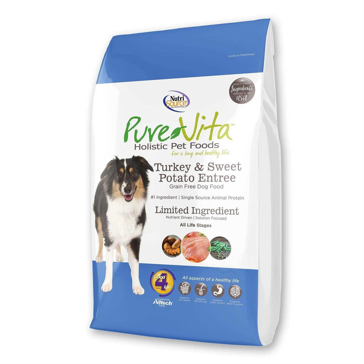 Grain-Free Turkey & Sweet Potato Dry Dog Food D45171