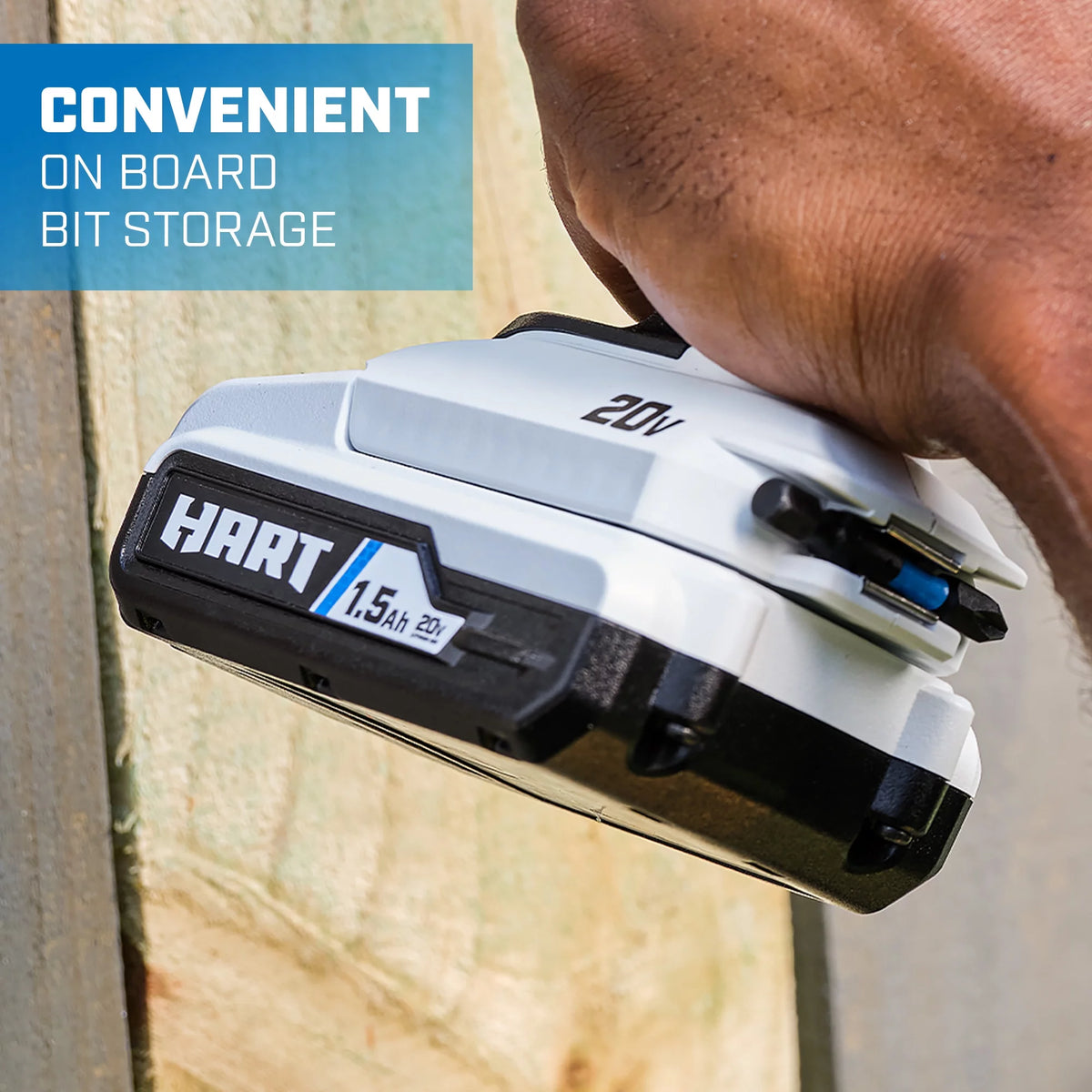 20-Volt Cordless Impact Driver Kit with 1.5Ah Lithium-Ion Batteries U95880