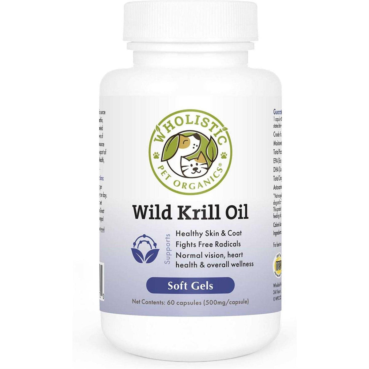 Krill Oil Capsules Dog & Cat Supplement O152