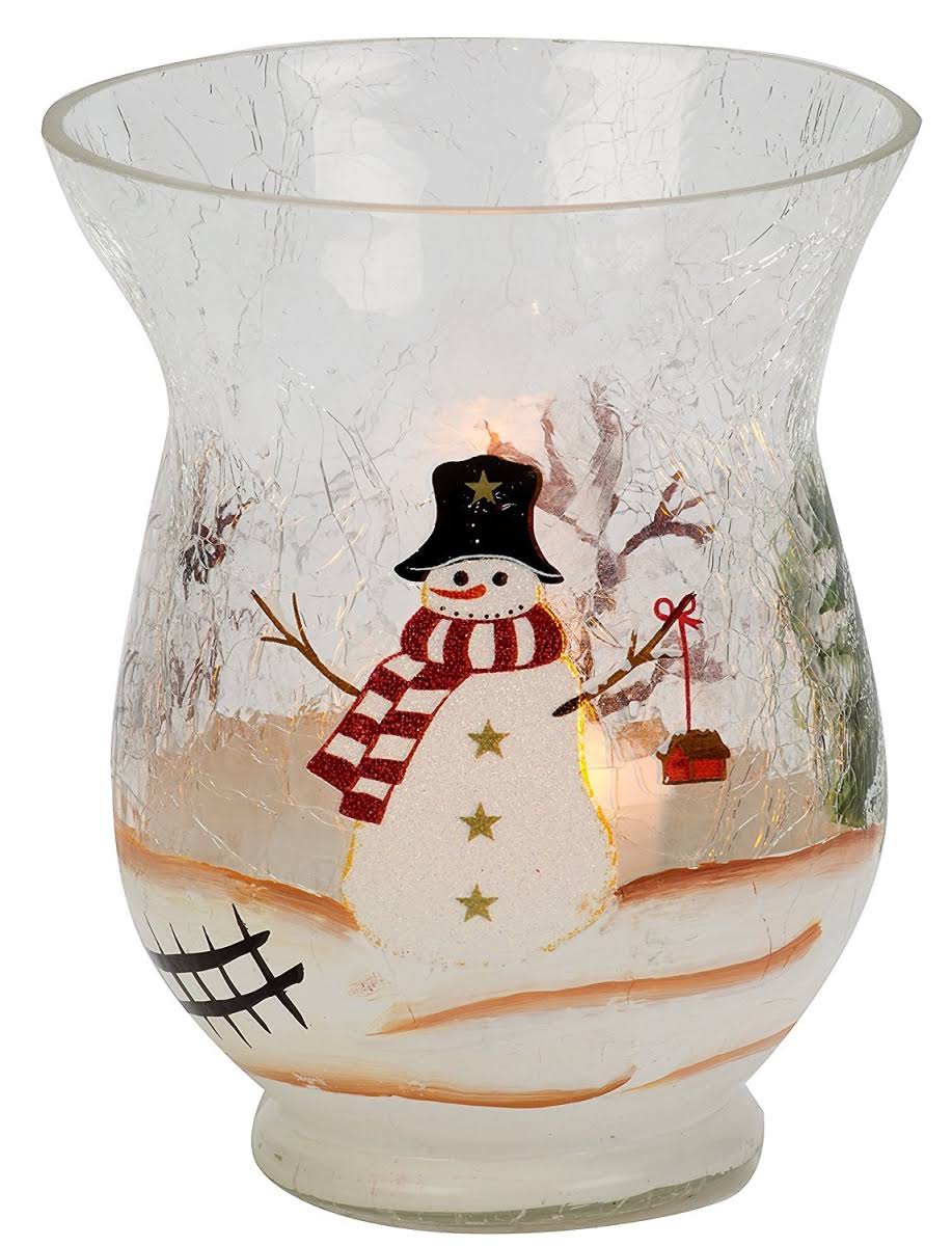 Hurricane Snowman Scene Pack of 6 L8336