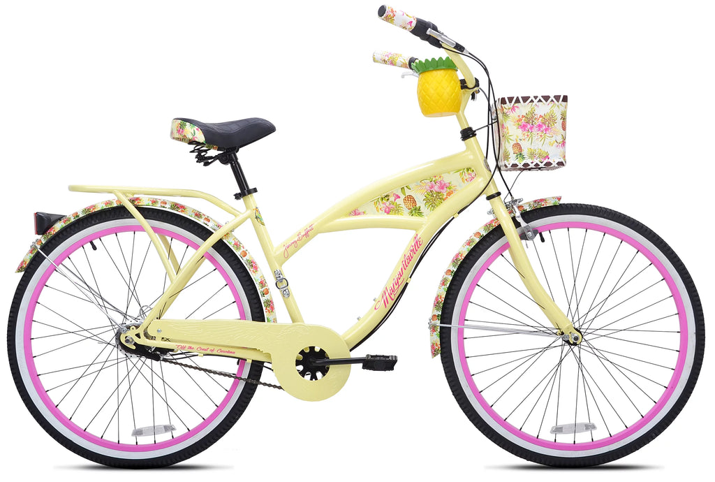 Yellow 3-Speed Cruiser Bike R154