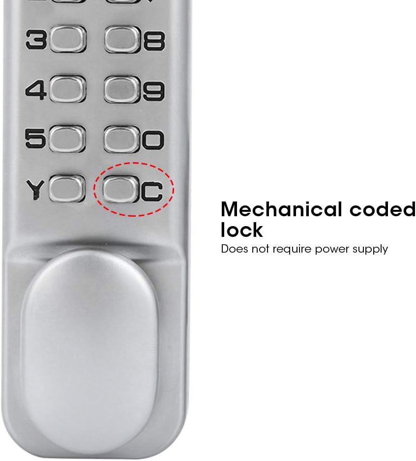Digital Mechanical Password Door Lock T495457