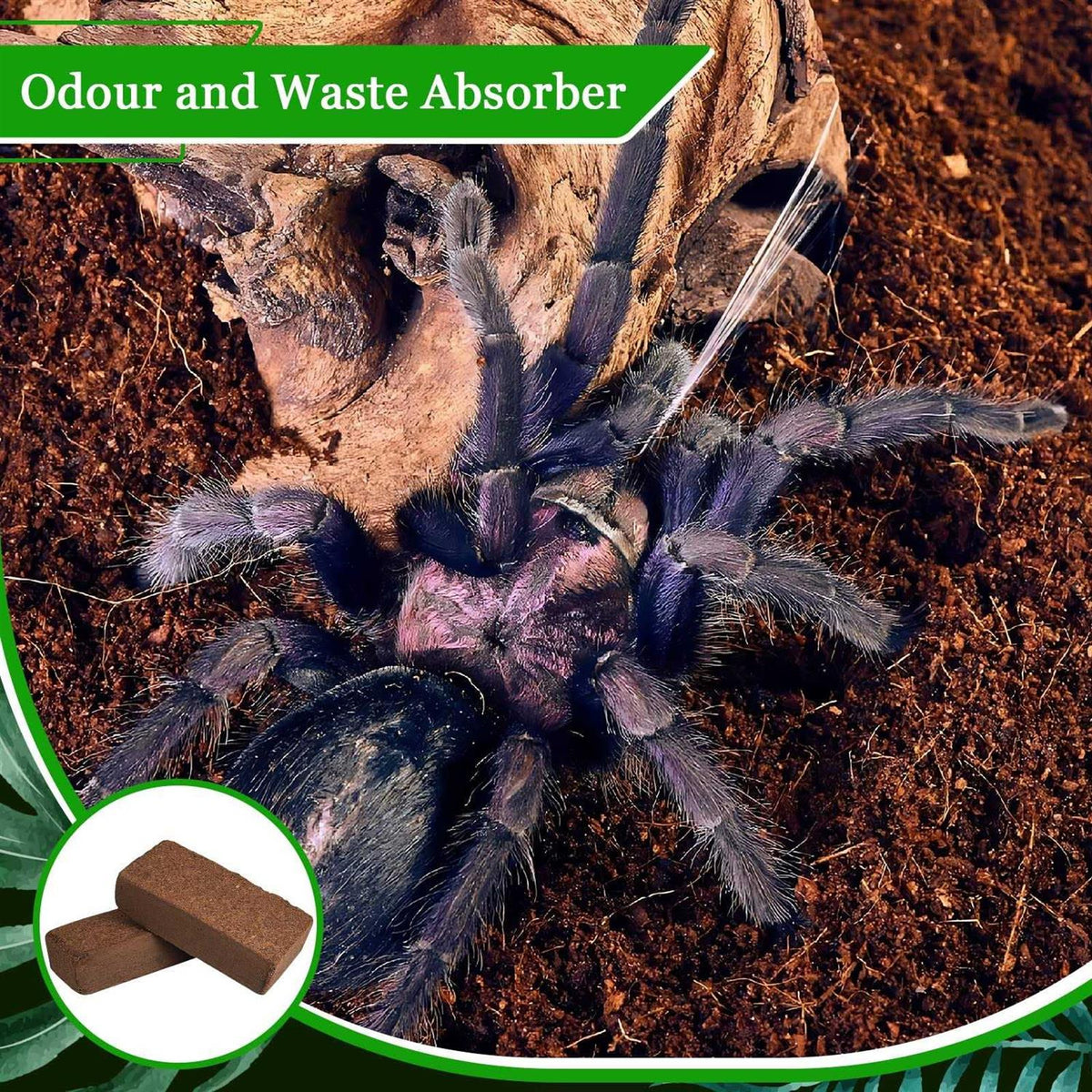 Natural Coconut Fiber Reptile Terrarium Bedding R5507
