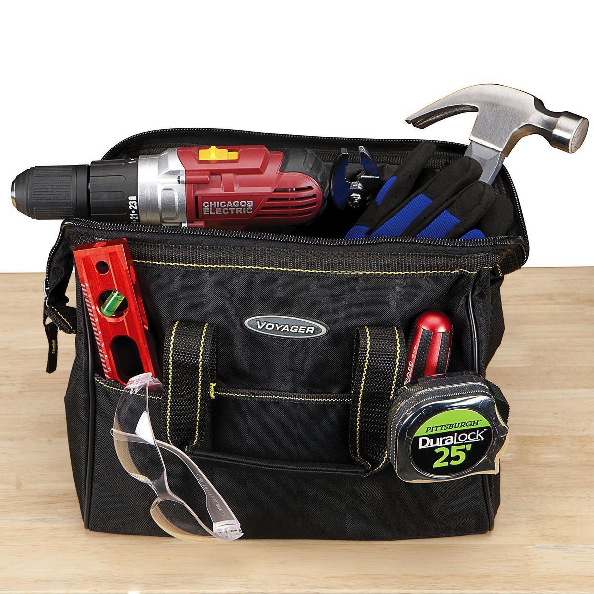 12 in. Tool Bag with 21 Pockets J370257
