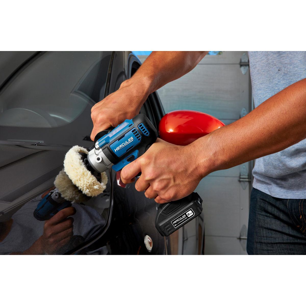 12V Cordless Variable-Speed Polisher/Sander N441444