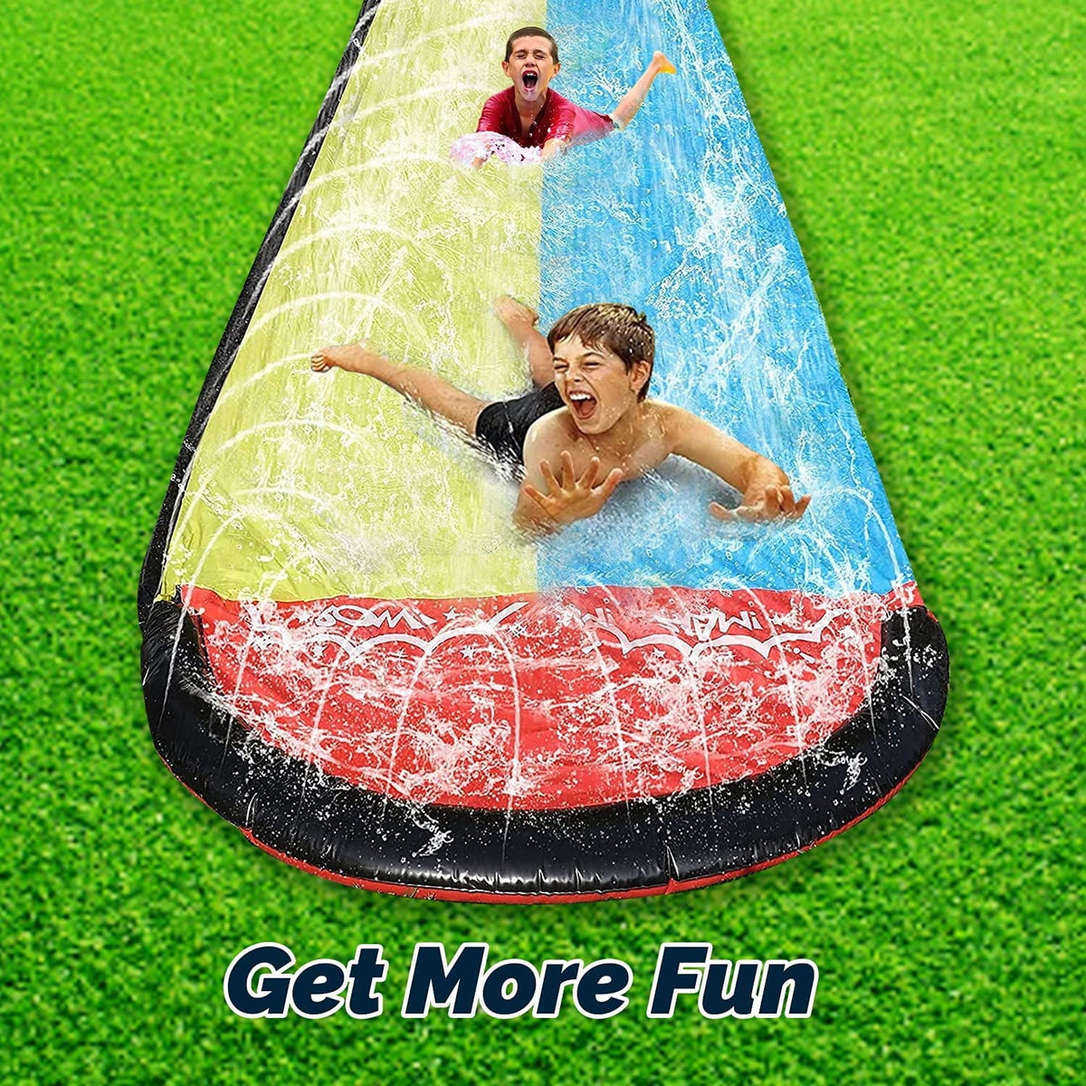 15.5ft Water Slide with Crash Pads N15078