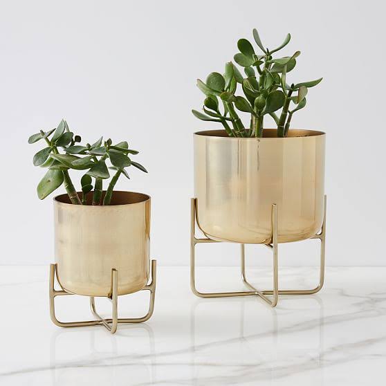 Metal Tabletop Planter W79764