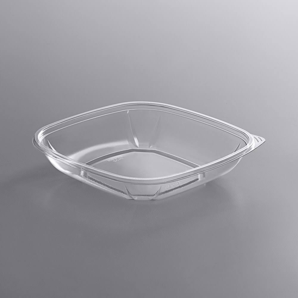 Clear 24 oz. Square Plastic Bowl G330703