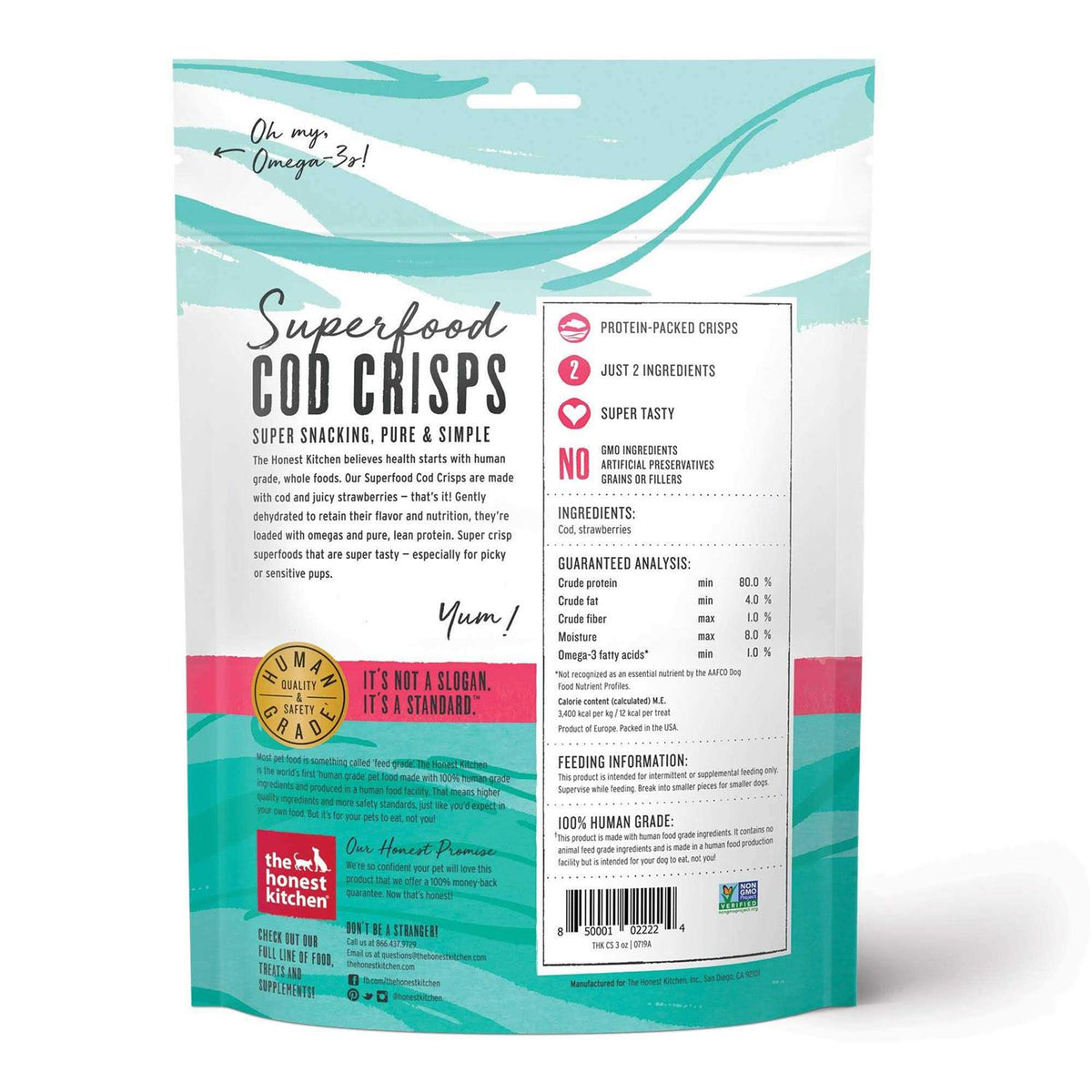 Dog Treats Cod Crisps H1309