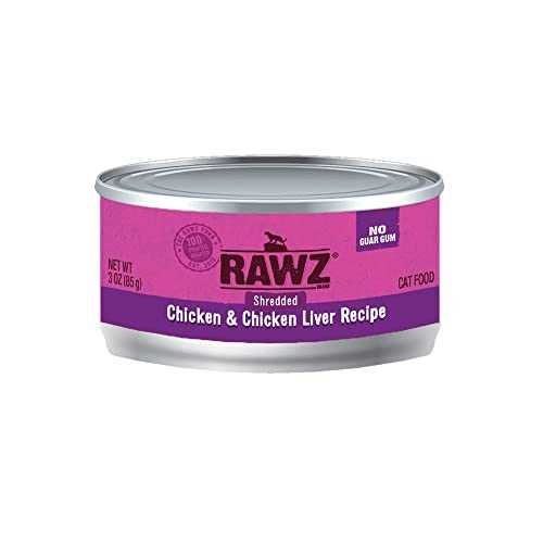 Shredded Grain Free Cat Wet Food 3oz Cans 18 Count Chicken V877