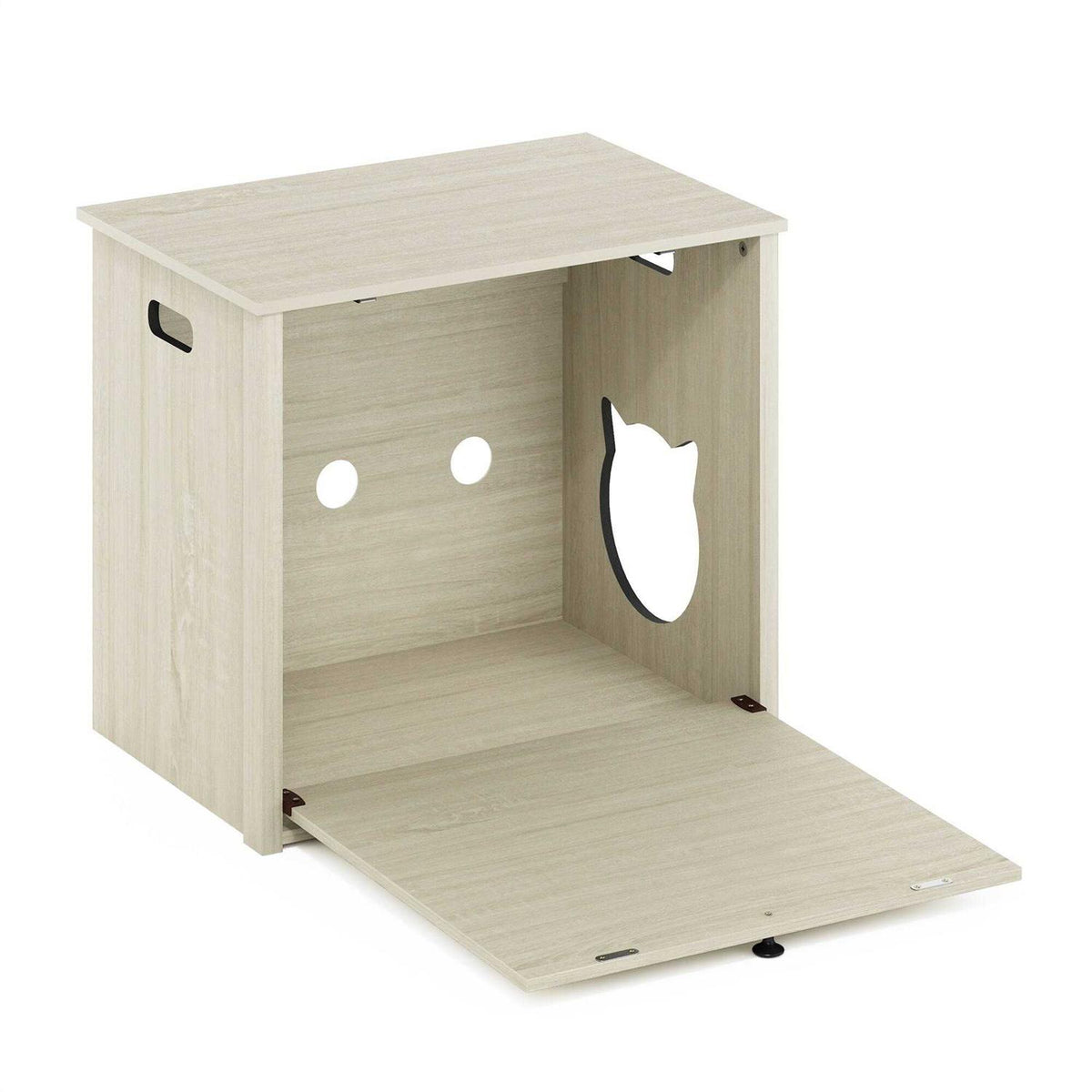Small Cat Litter Box Enclosure with Single Door E49847