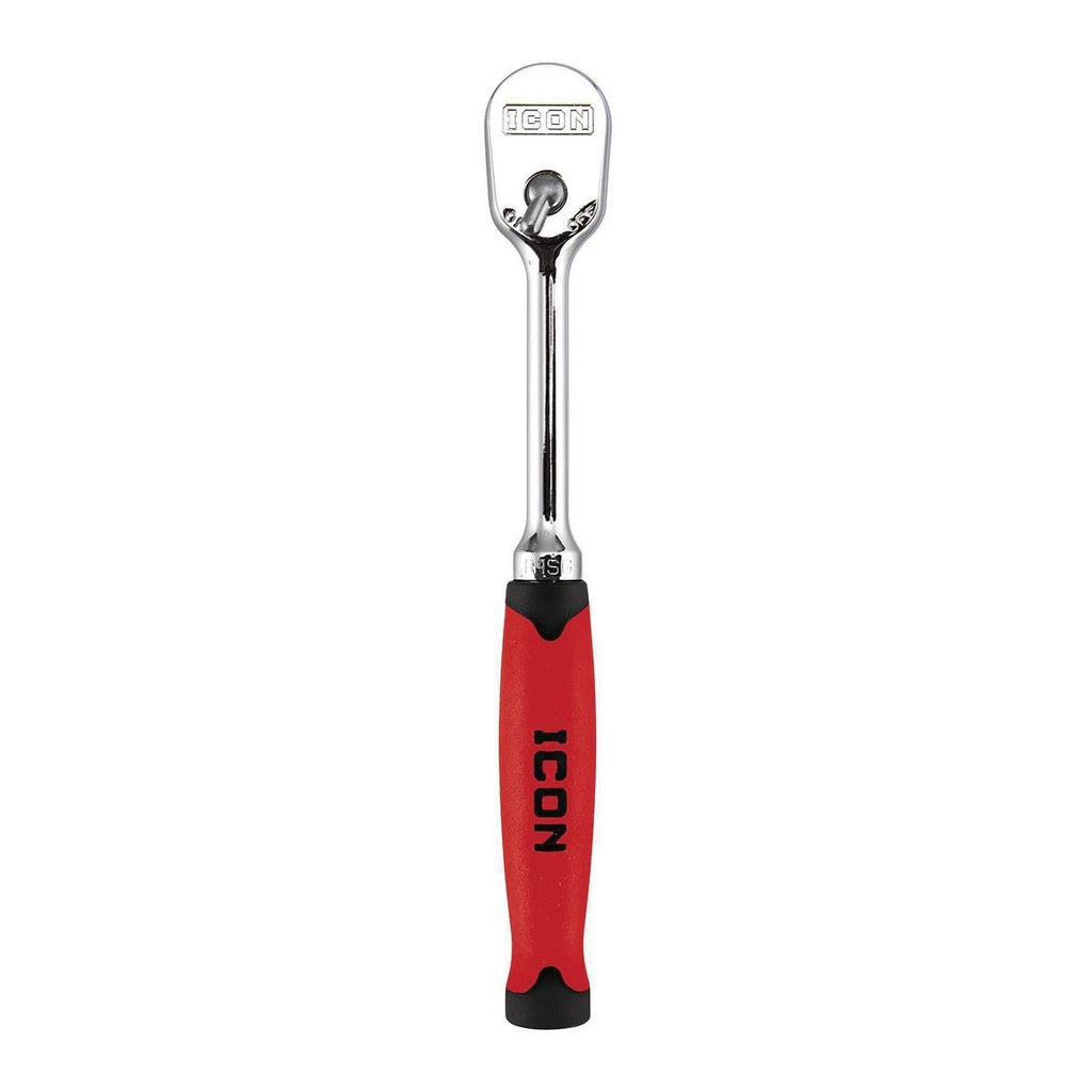 1/4 in. Drive Low-Profile Ratchet with Comfort Grip U63849