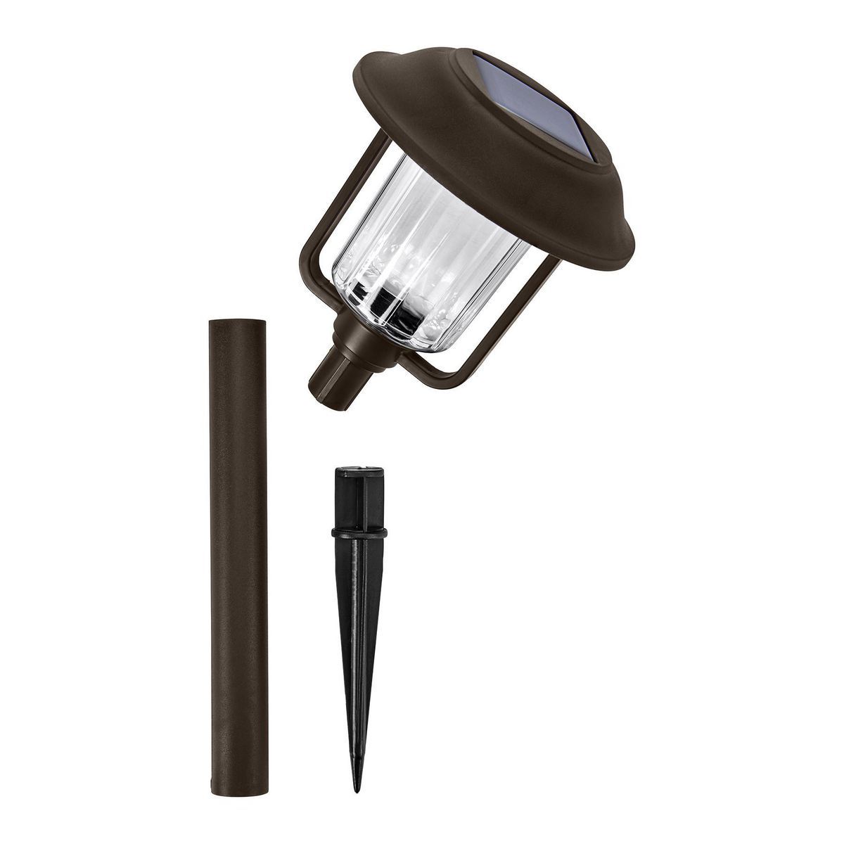 10 Lumen 13 in. Solar LED Pathway Light T7246