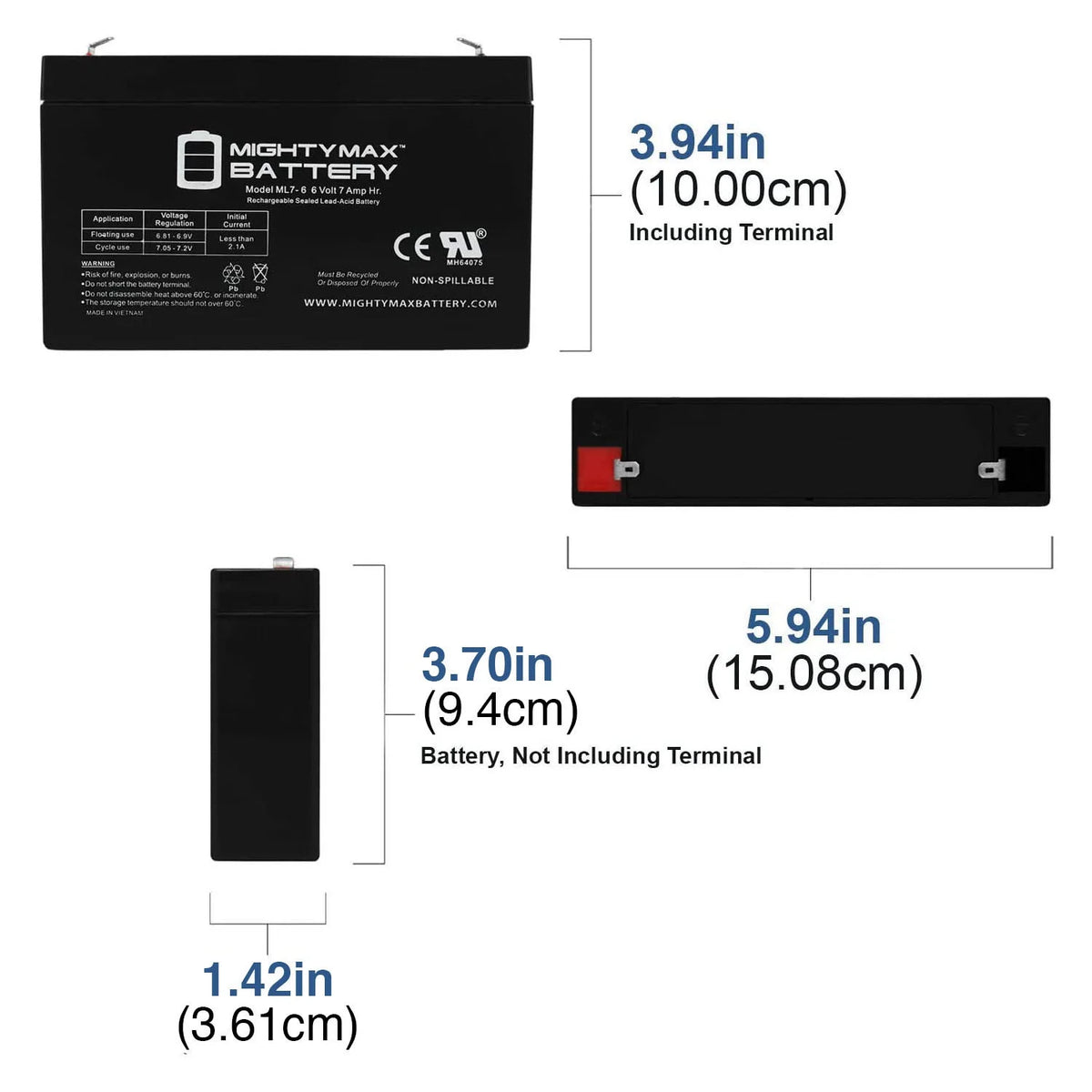 6V 7AH Battery G5377