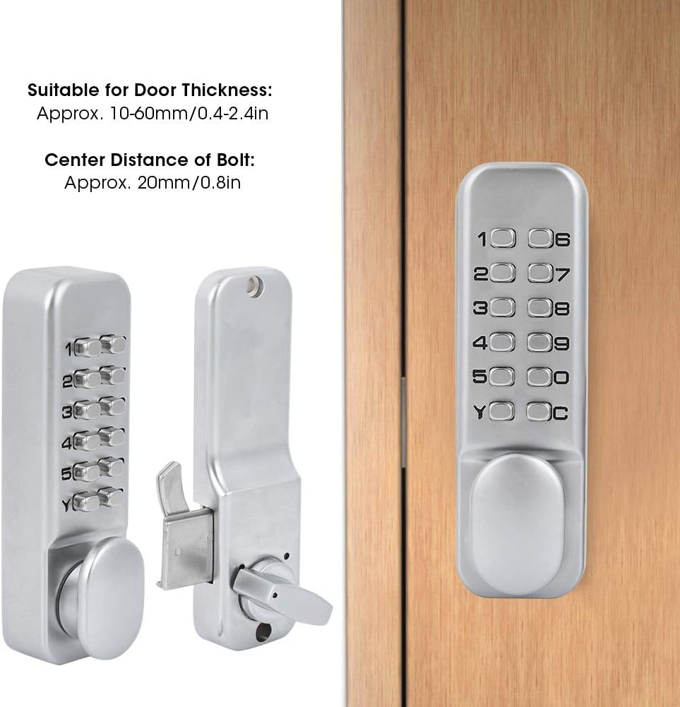 Digital Mechanical Password Door Lock T495457