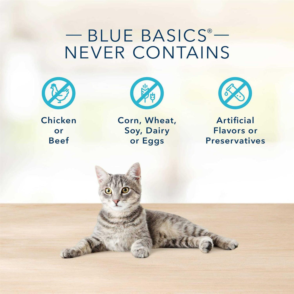 Grain Free Indoor Fish and Potato Canned Cat Food 3-oz L595