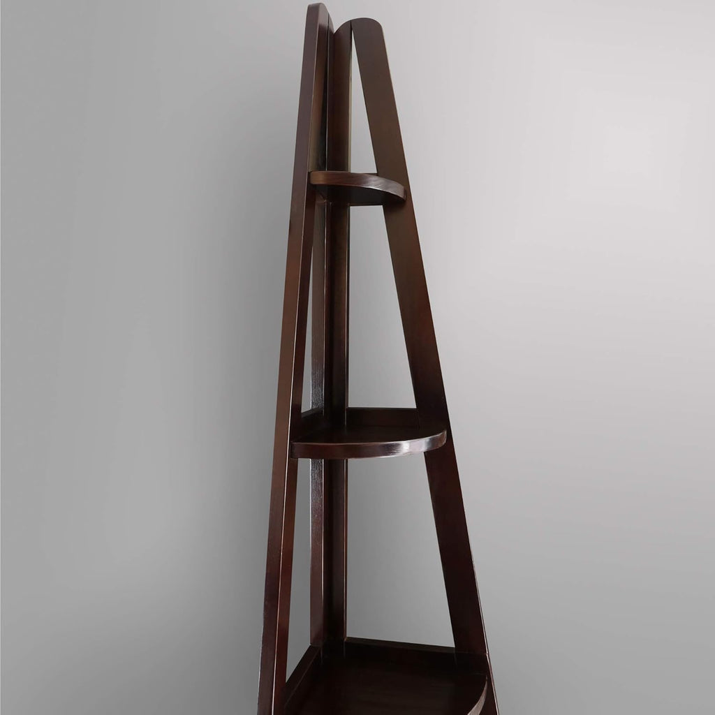 5-Shelf Corner Ladder Bookcase X8158