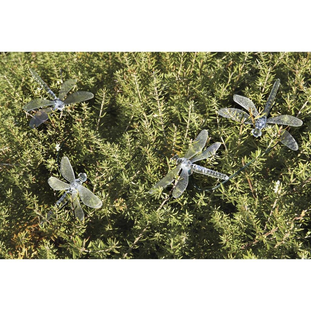 Solar Dragonfly LED String Lights 10-Piece J1904