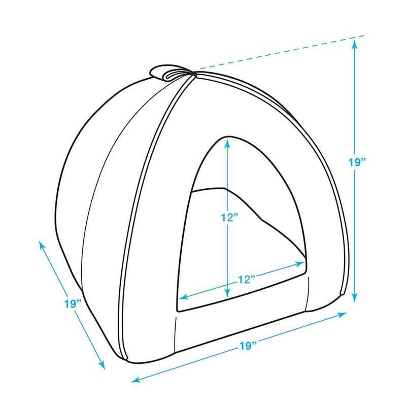 Soft Pet Tent Bed for Dog and Cat G416250