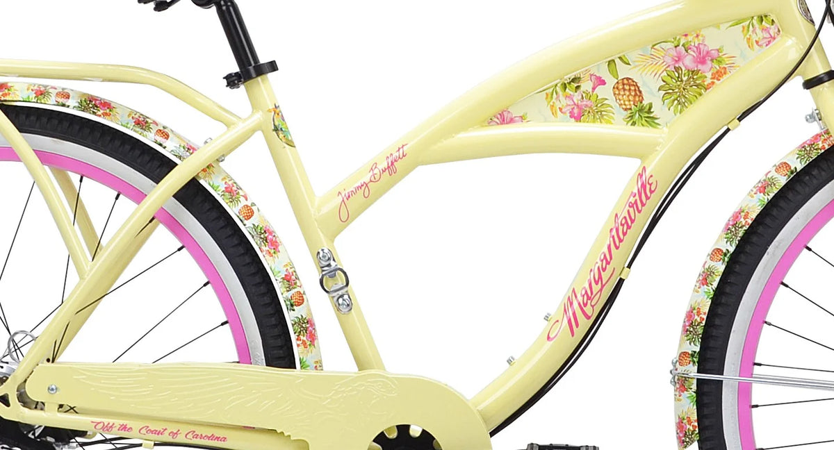 Yellow 3-Speed Cruiser Bike R154