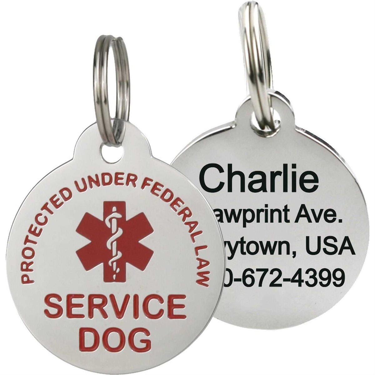 Personalized Dog ID Tag J39181