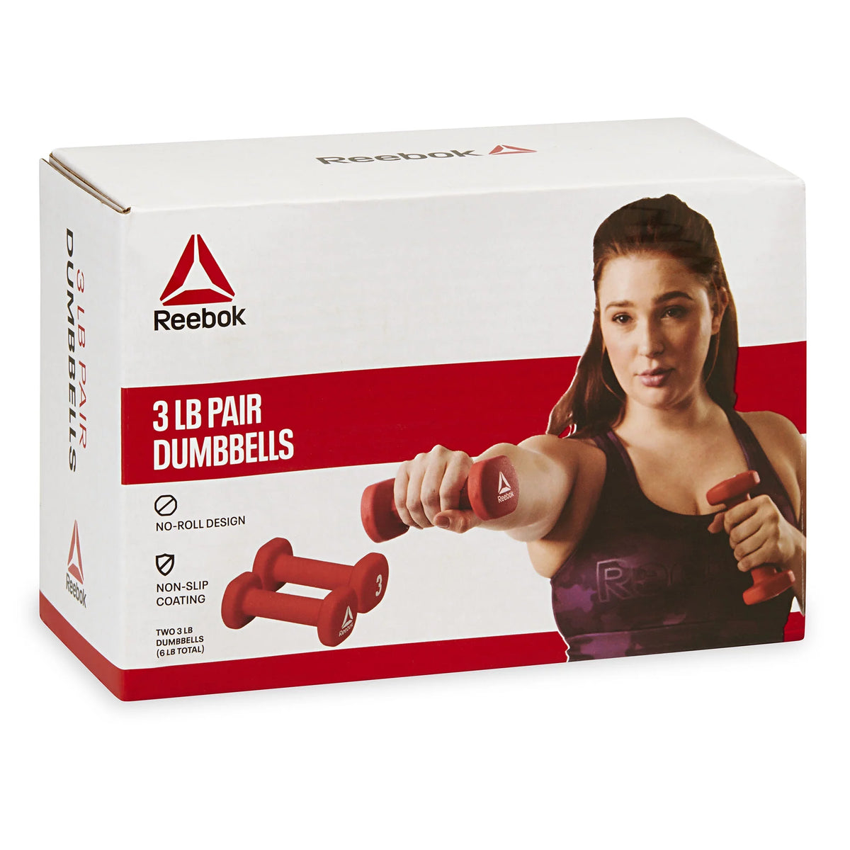 3lb Neoprene Hand Weight Set M7409