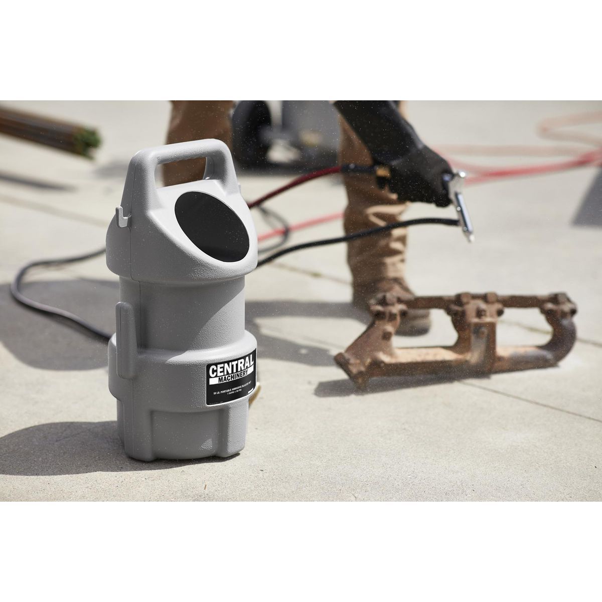 50 lb. Portable Abrasive Blaster Kit P91441