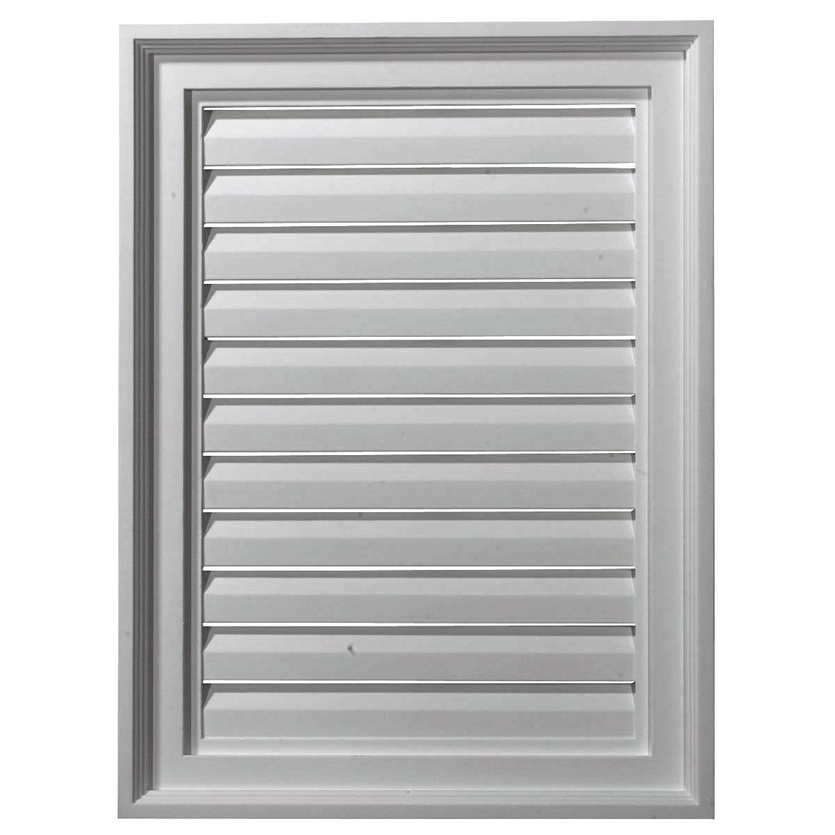 Vertical Urethane Gable Vent Louver R96972