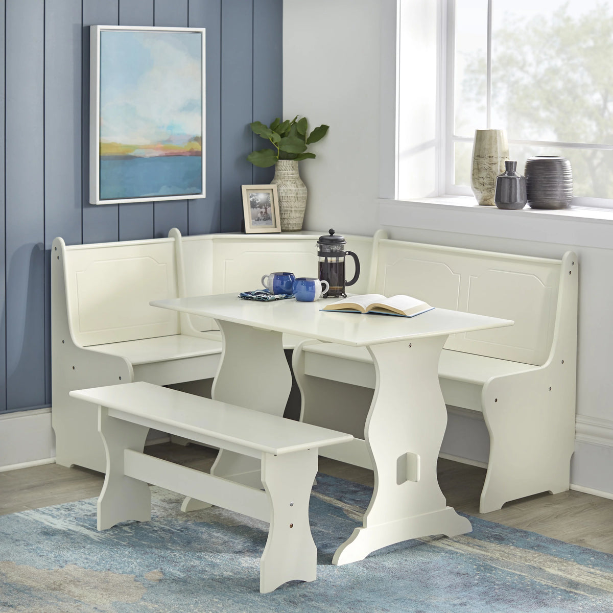 Reversible Dining Nook with Storage E837