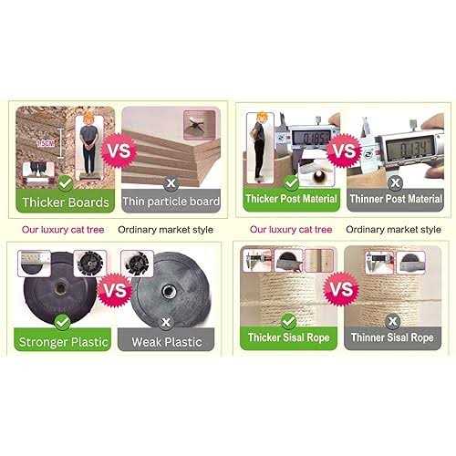 Cat Tree Condo with Sisal Covered Posts M132749