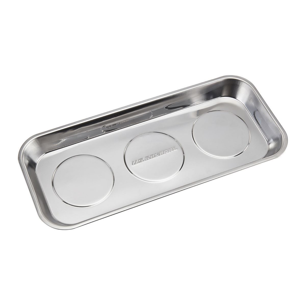 14-1/8 in. x 6-1/4 in. Magnetic Stainless Steel Parts Tray C857812