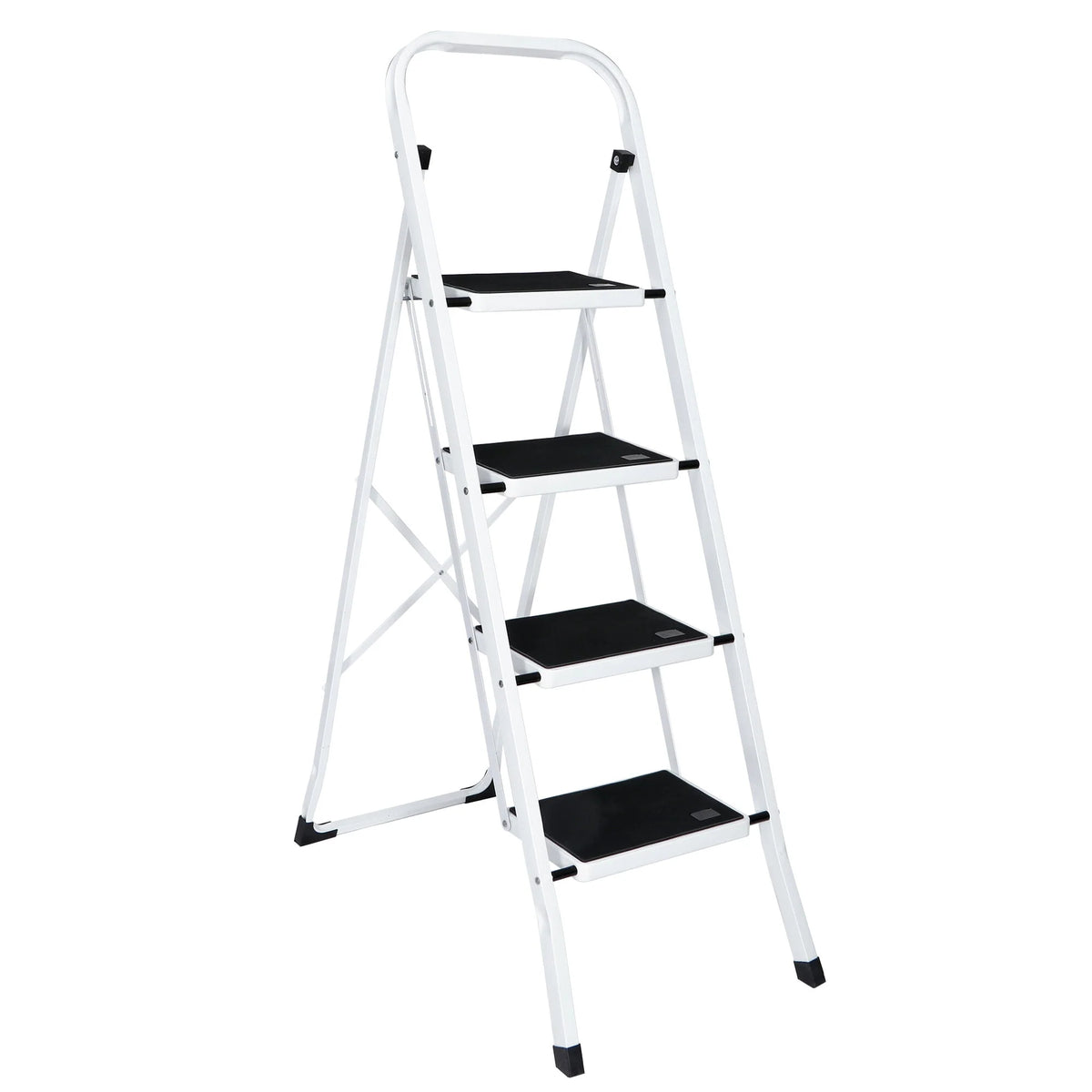 4 Step Ladder with Handgrip 330 lbs Capacity D148538