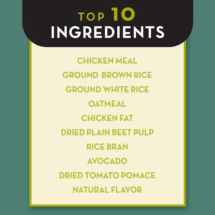 Natural Chicken Meal & Brown Rice Small Breed Adult Dog Food O482329
