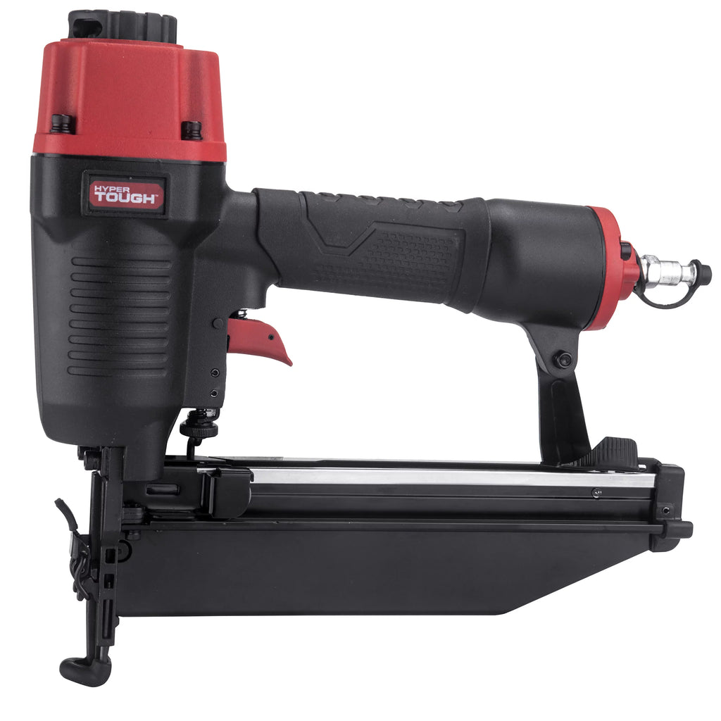 Pneumatic Straight Finish Nailer with 200 Count Nails U23496