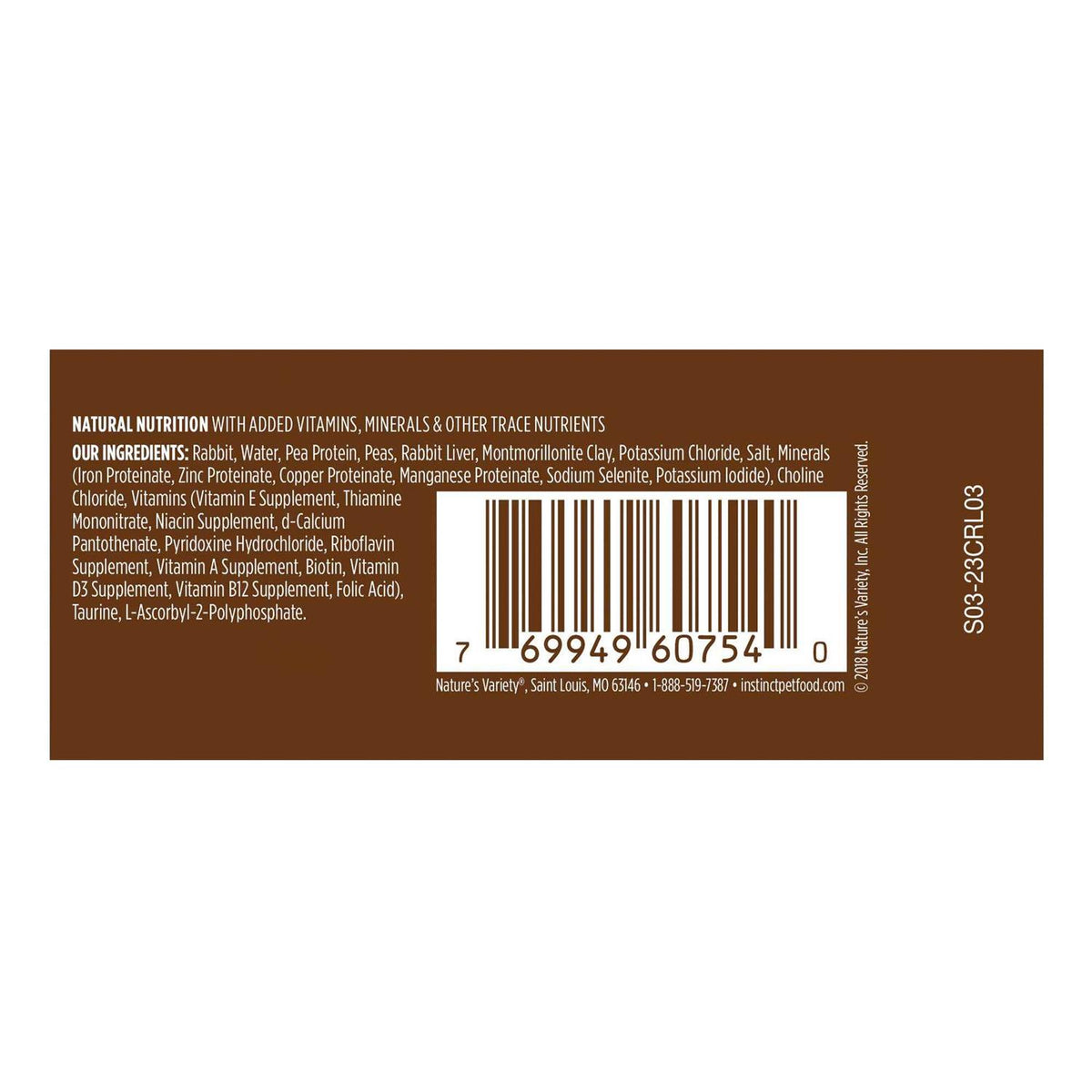 Limited Ingredient Diet Grain-Free Cat Food H2685