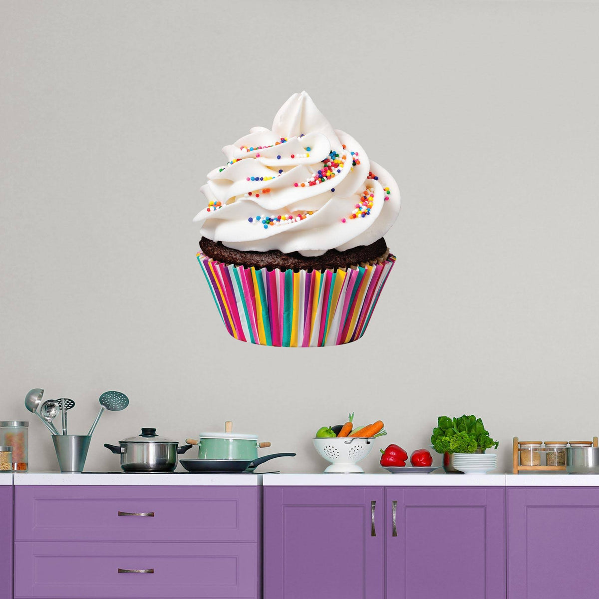 Giant Food Removable Wall Decal Z590